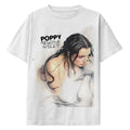 Men's Poppy Negative Spaces Art T-shirt XX-Large White