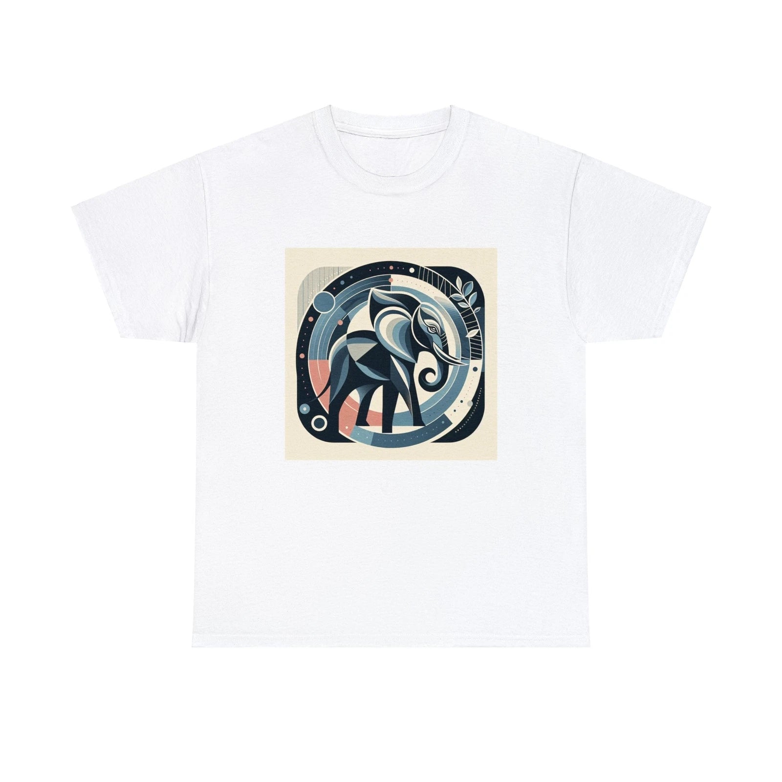 Unisex Adult T Shirt Minimalist Elephant Wildlife Zoo Art Animal Lover Africa