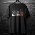 Illustration for a Laverda 1000 T-Shirt, Motorcycle Tee