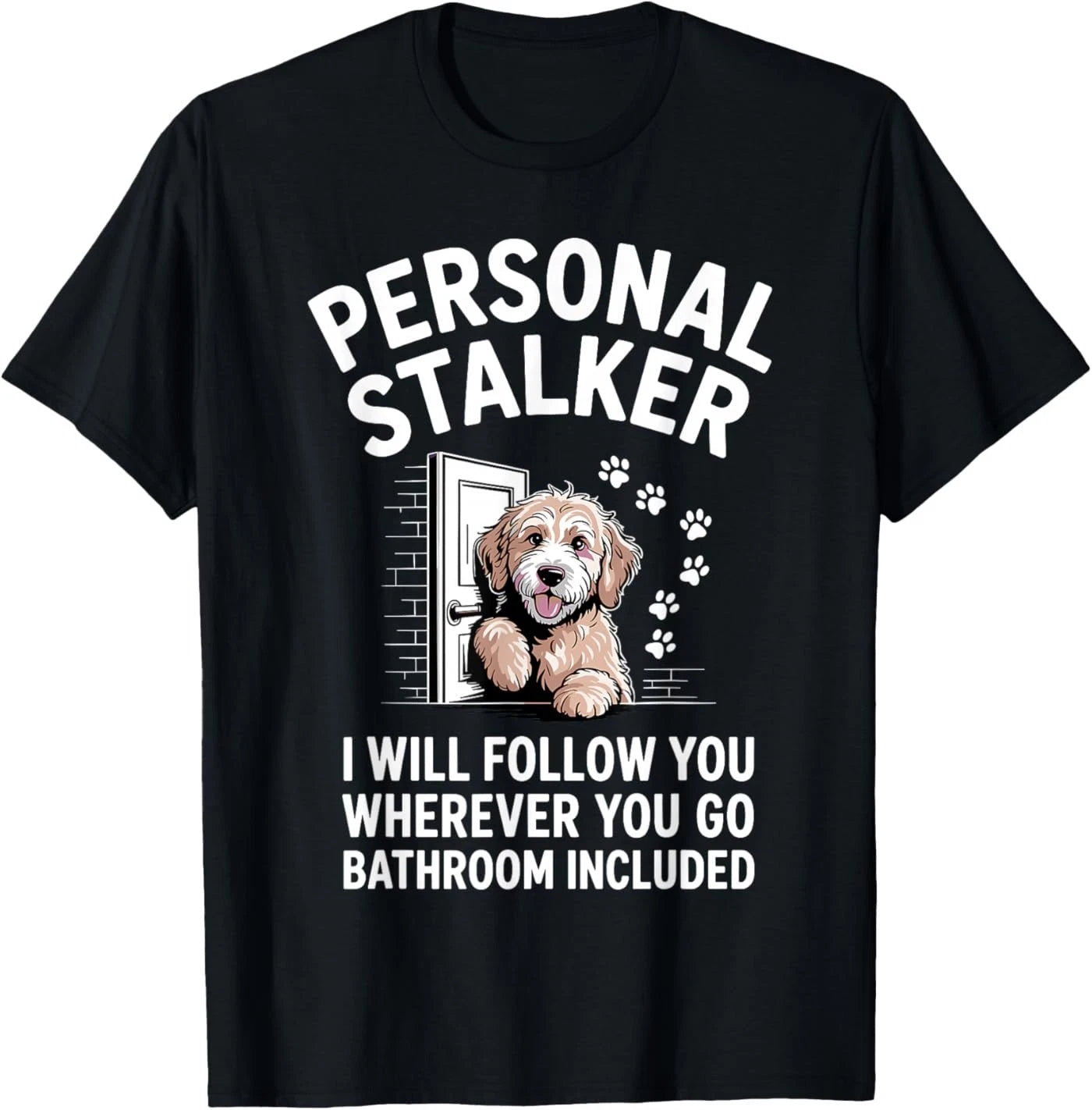 Cool Goldendoodle Art for Men Women Doodle Dog Puppy Lovers T-Shirt