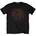 AC/DC T-Shirt Est 1973 Rock ACDC Band Official Black New