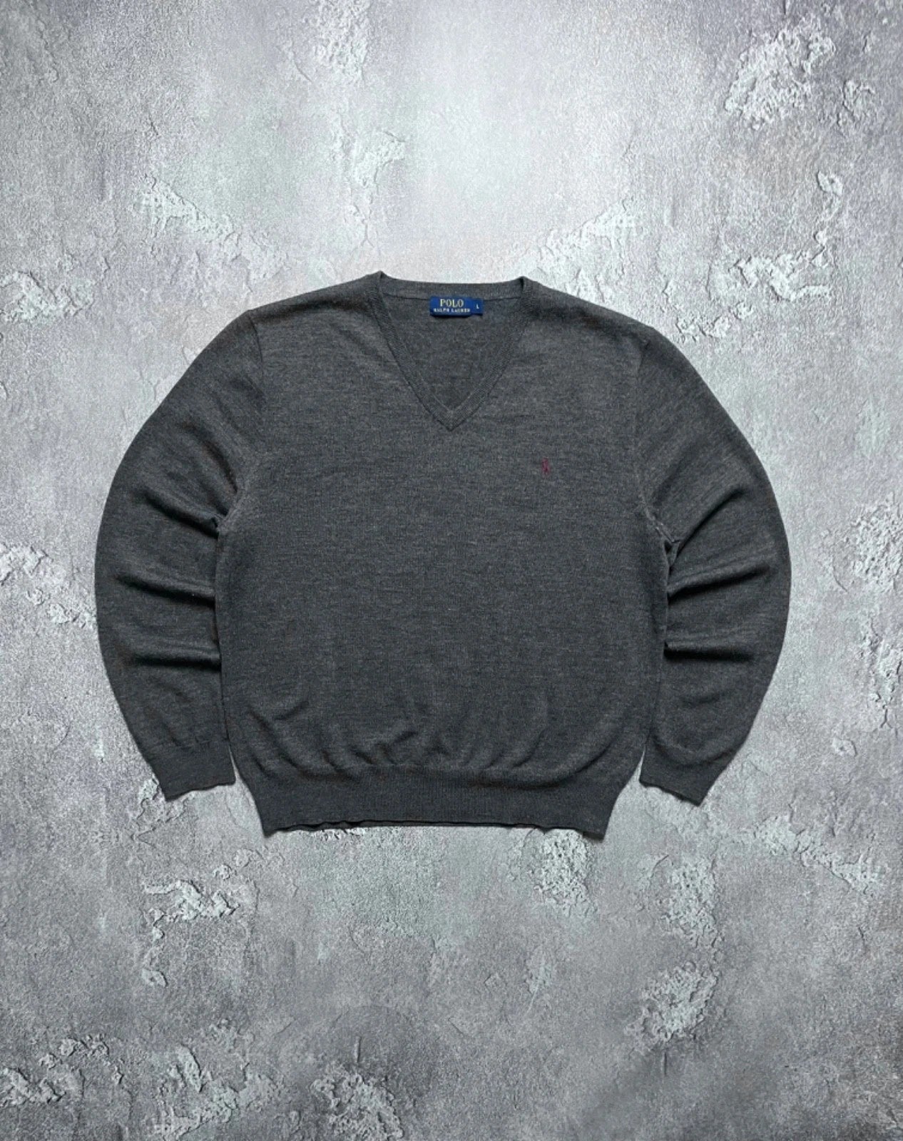 Vintage Long Sleeve Polo Ralph Lauren Big Pony Mens L
