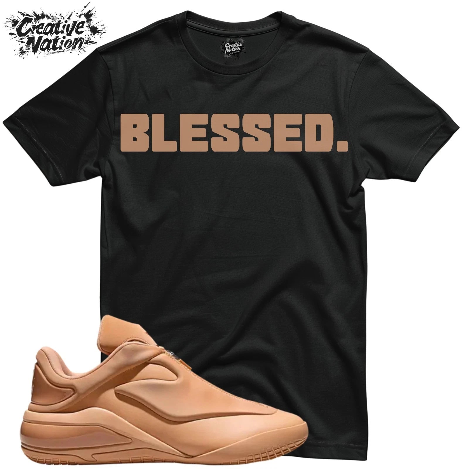 Shirt To Match 001 Clay Unisex Tee Sneaker Shirt Blessed Shirt