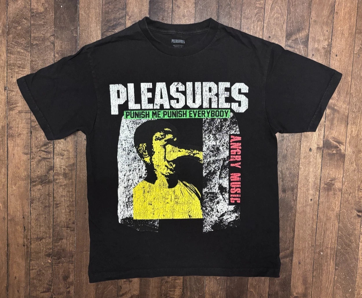 Pleasures "Punish Me" Hardcore T-Shirt Men's Medium