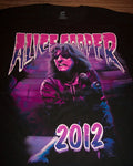 ALICE COOPER 2012 TOUR VIP T-Shirt MENS MEDIUM NEW