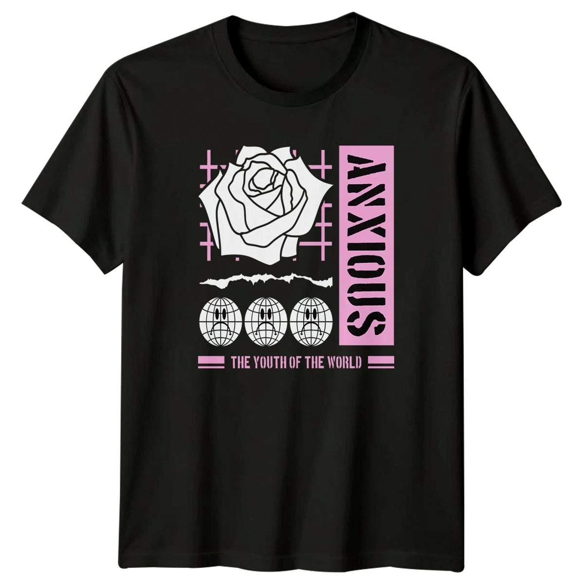 Anxious The Youth Of The T-Shirt Anxiety Birthday Gift For Him And Her