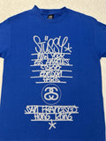 Vintage 2000s Y2K Stussy Flying Fortress World Tour Streetwear T-Shirt, M NEW