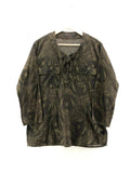 UNDER COVER 05SS Laceup Shirt Allover Pattern Used Stylish Mens/Unisex