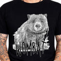 Wombat Australian Wildlife Graphic Tee Cute Animal Lover Nature  Shirt.