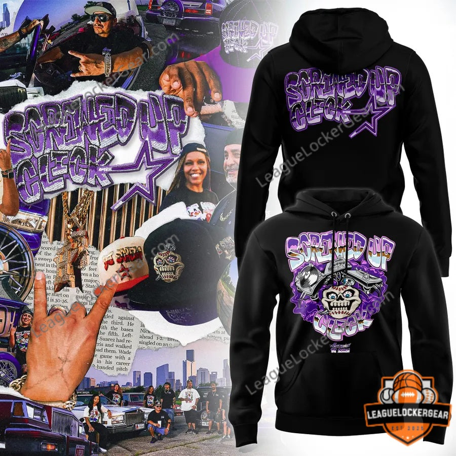 DJ Screw Screwed Up Click x Houston Astros Hoodie