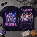 Shakira Las Mujeres Ya No Lloran World Tour 2026 T-Shirt