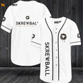 Skrewball Peanut Butter Whiskey Baseball Jersey - Gift for Men Women - lylyprint.com