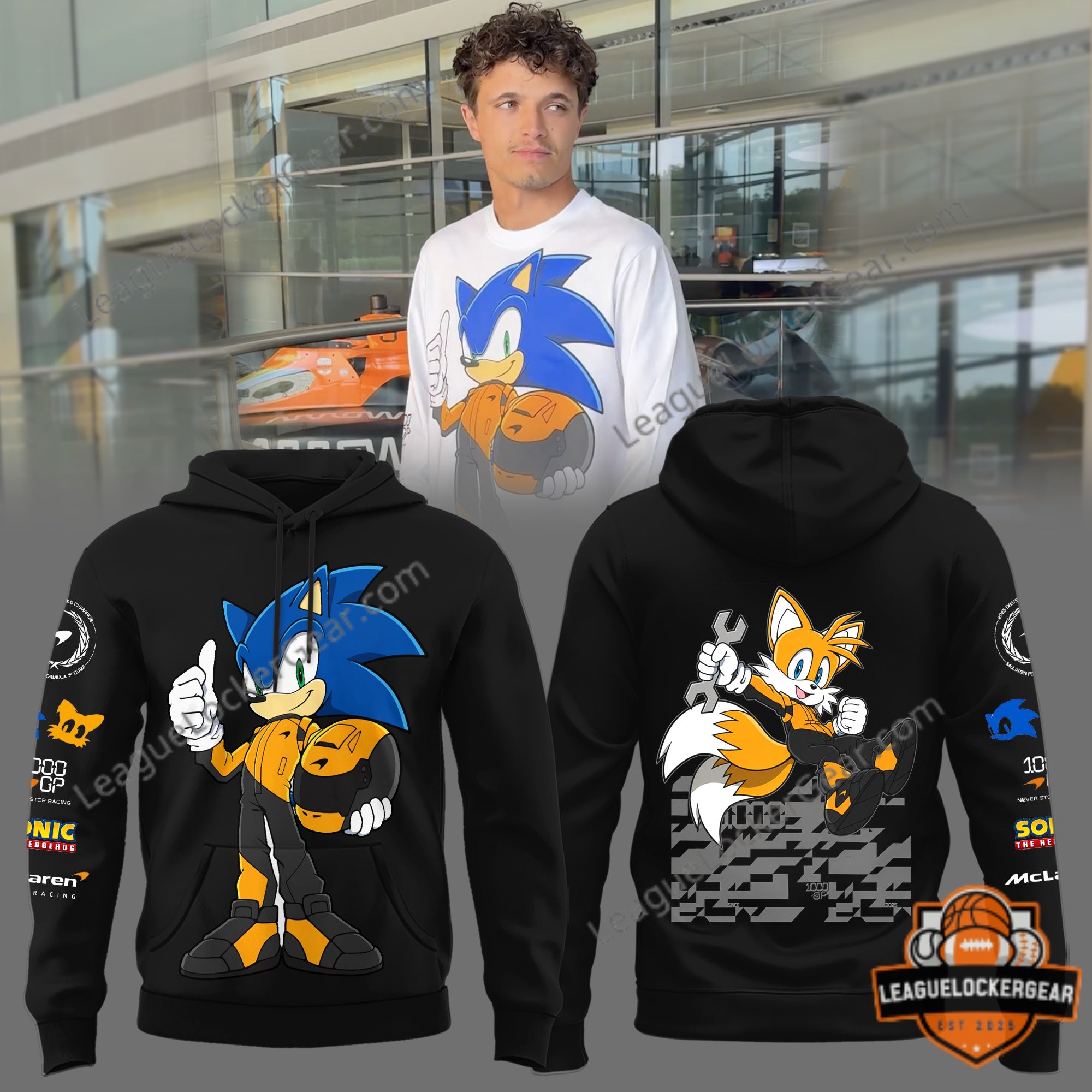 McLaren x Sonic 1000th T-Shirt