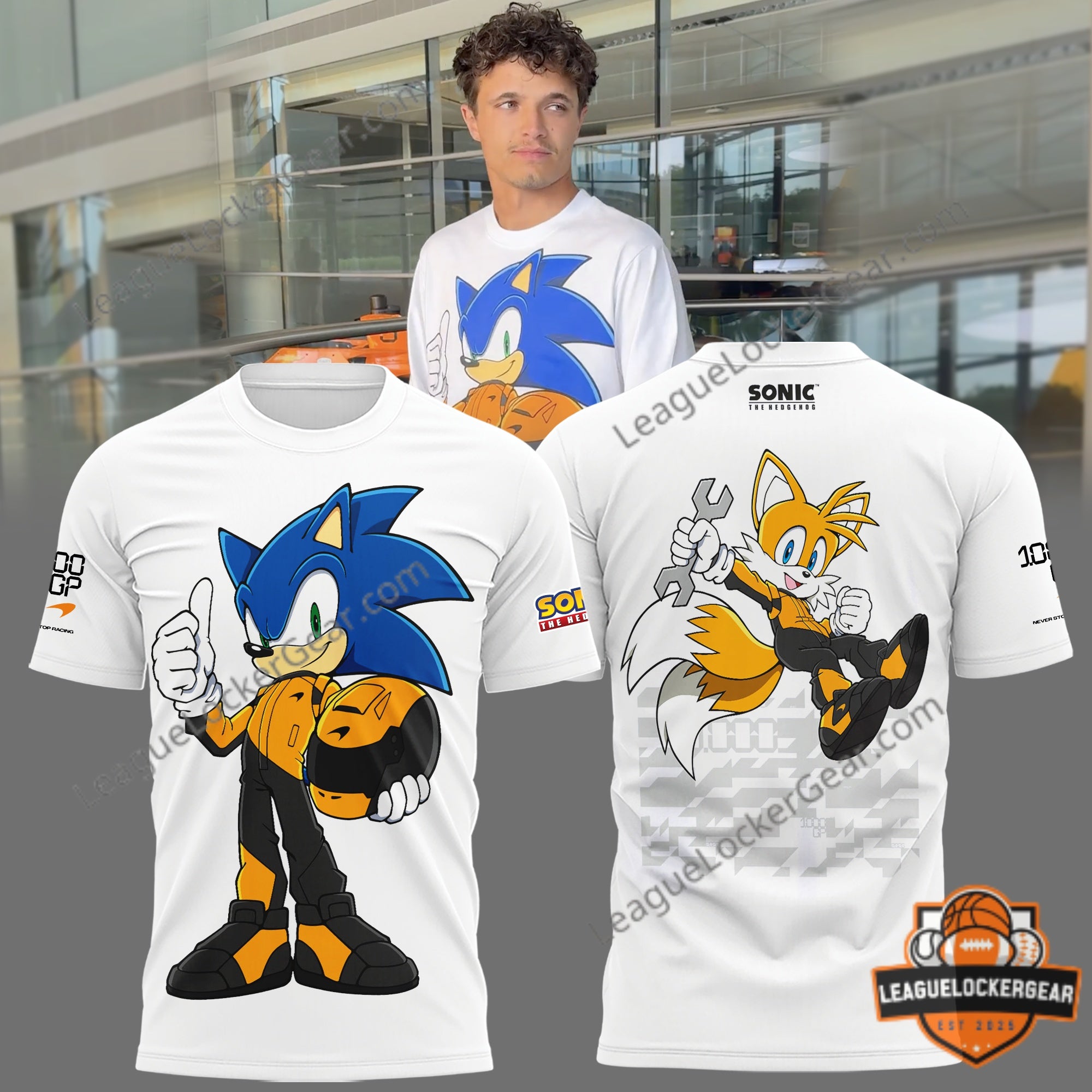 McLaren x Sonic 1000th T-Shirt