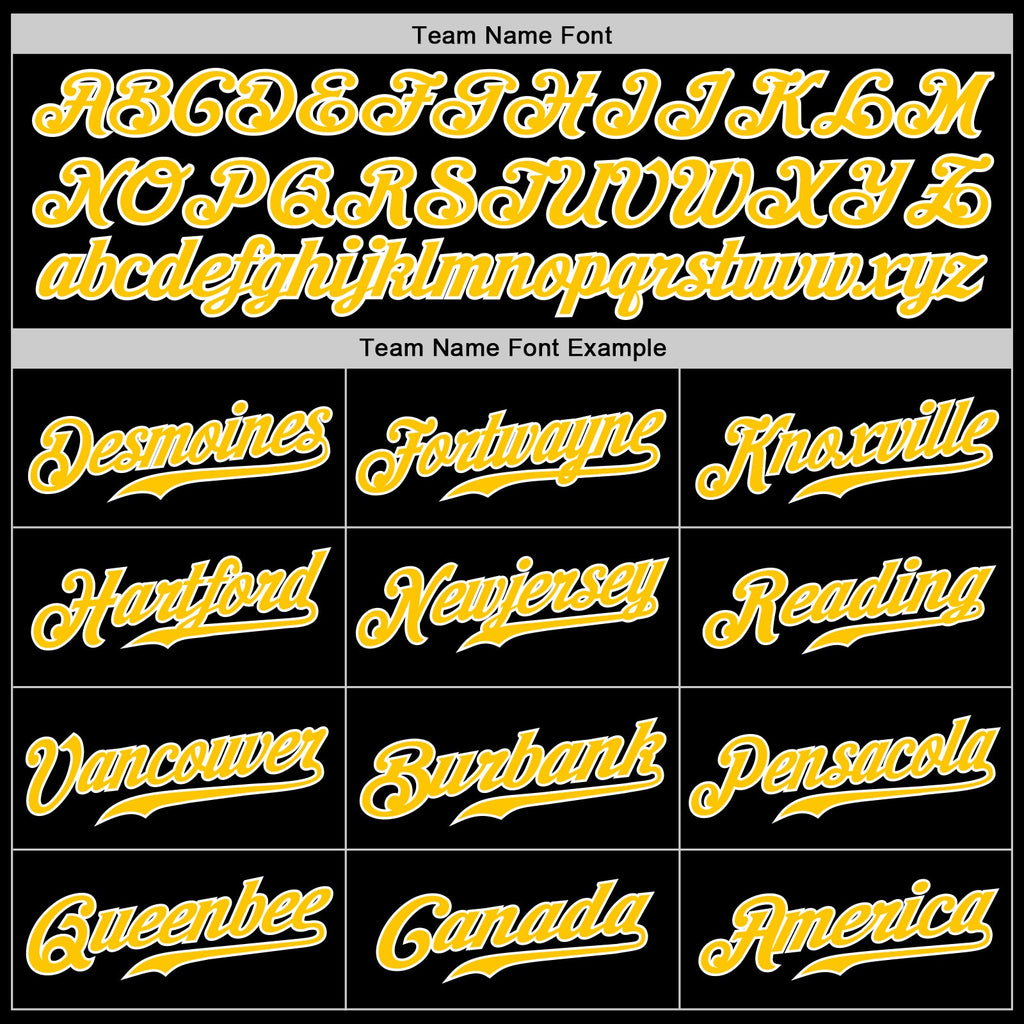 Custom Black Gold-Kelly Green Authentic Split Fashion Baseball Jersey
