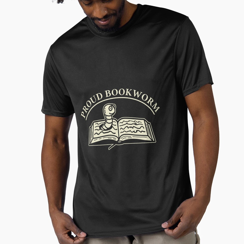Proud Bookworm Funny Design by MySimpleFlow
