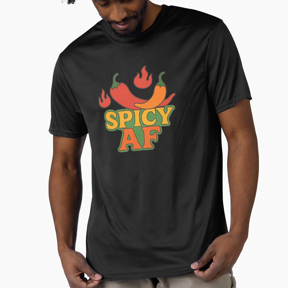 Bold Spicy AF Funny Hot Humor Food Lover Design by FrictionMaxxing