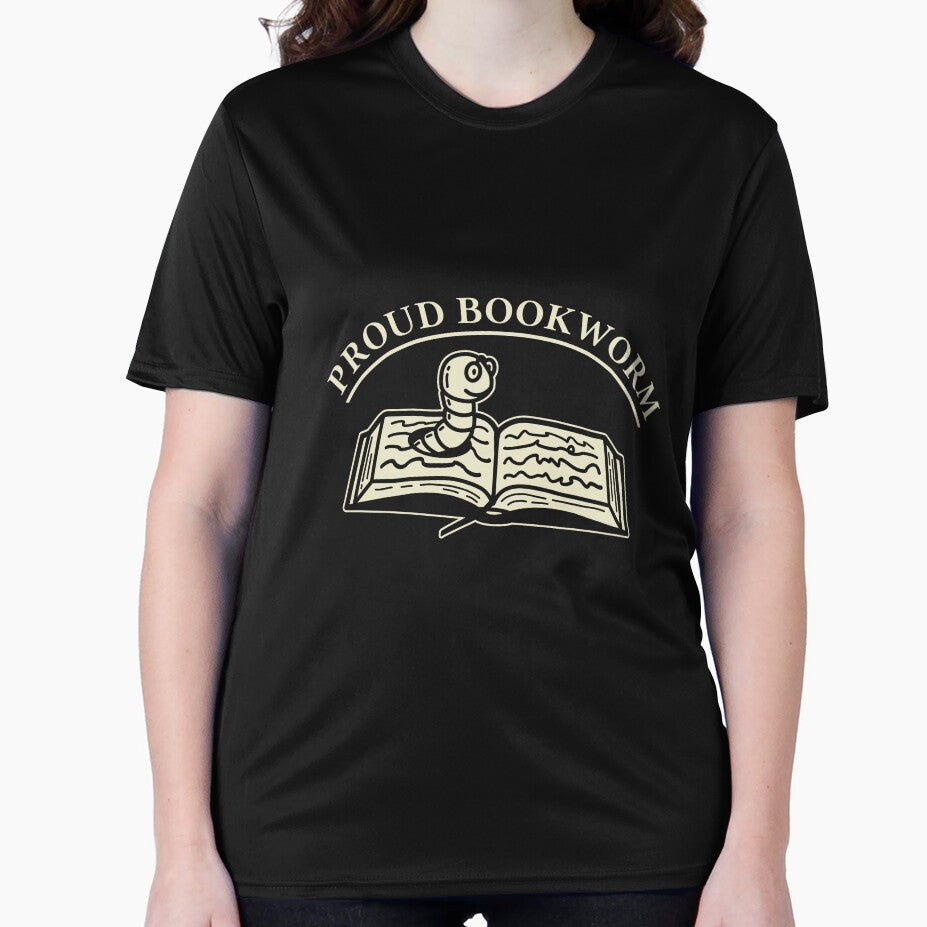 Proud Bookworm Funny Design by MySimpleFlow