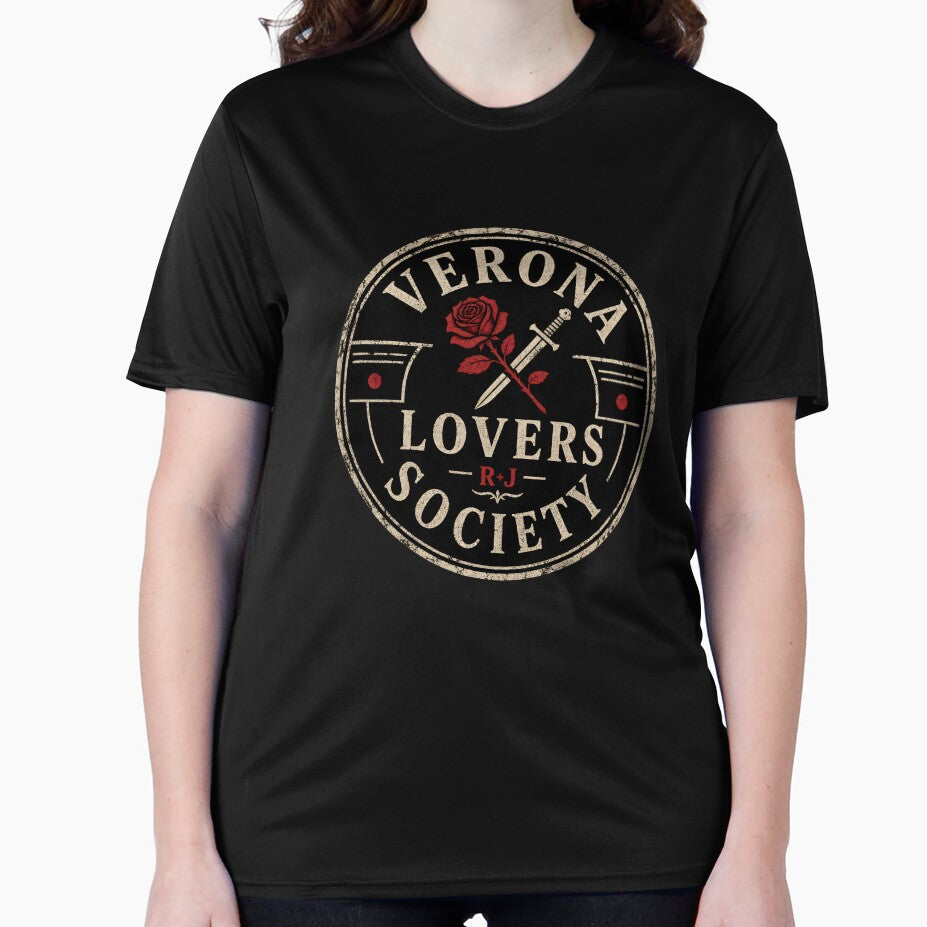 Verona Lovers Society Vintage Distressed Stamp Graphic by Fenay Designs