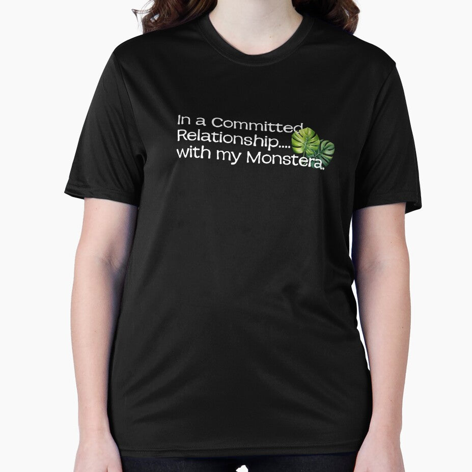 Committed Relationship With My Monstera Funny by Brratu