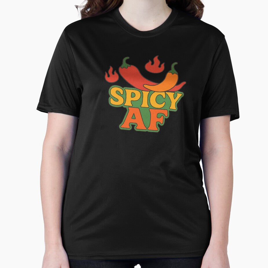 Bold Spicy AF Funny Hot Humor Food Lover Design by FrictionMaxxing