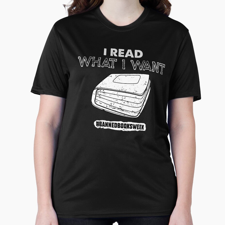I Read What I Want Banned Books Week Vintage by larykingshop