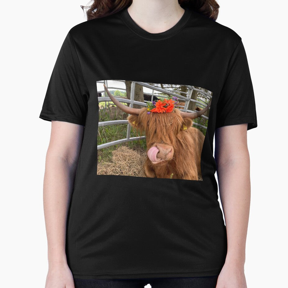 Scottish Highland Cattle Cow 4485 by SaarelaHighland