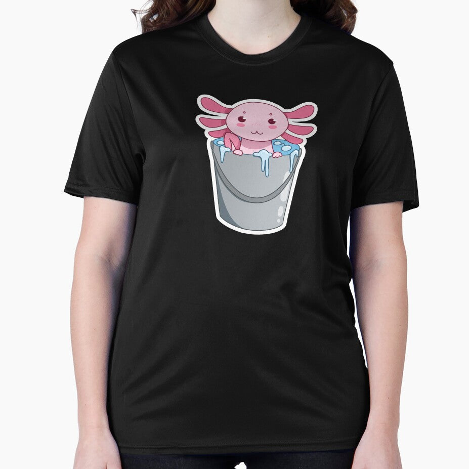 Bucket of axolotl by ActuallyItsLee