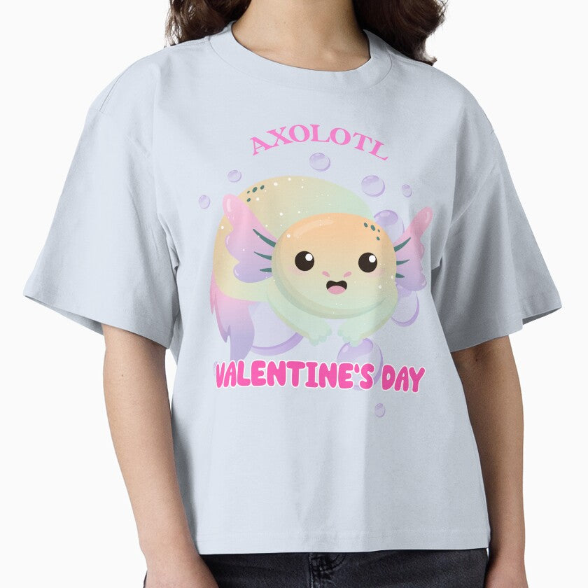 Axolotl Valentine's Day - Cute and Funny Gift for Axolotl Lovers by Fede Prints