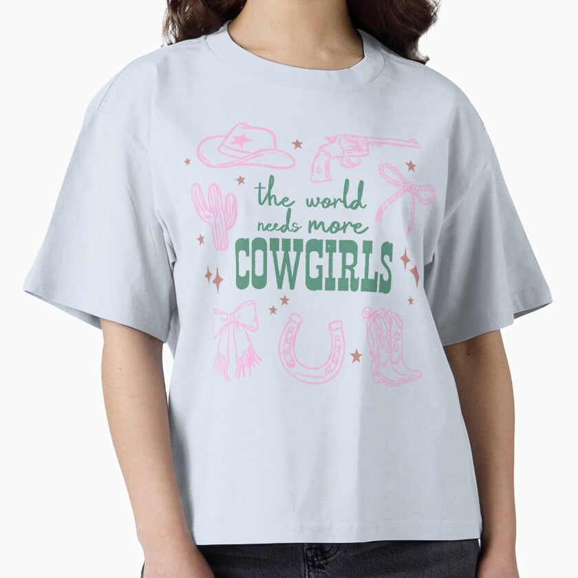 the world needs more COWGIRLS by wesdesignshop