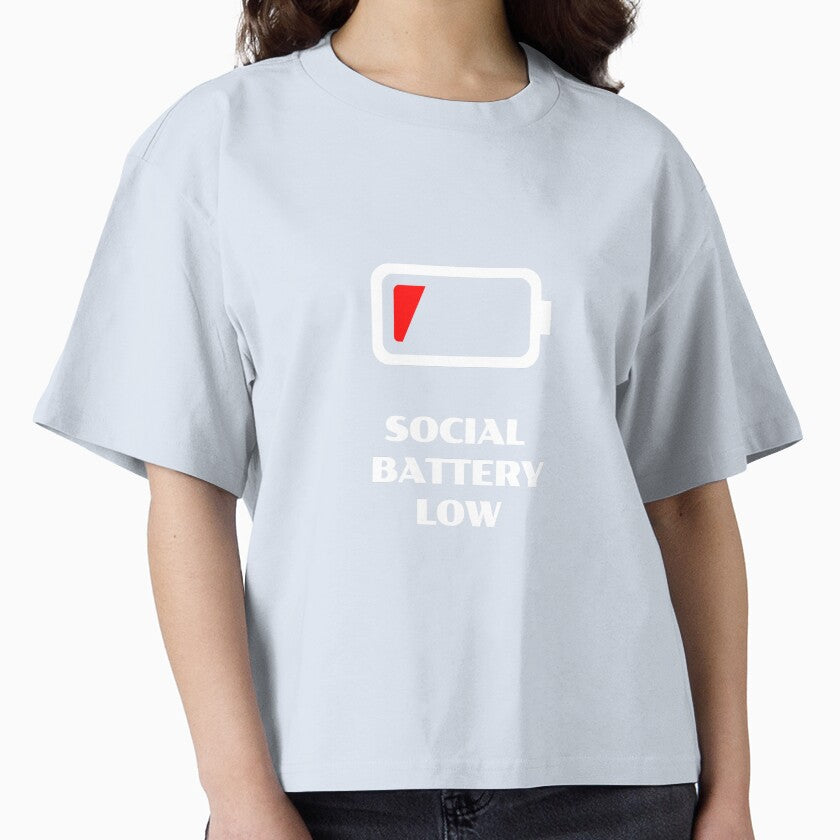 Social Battery Low by MarshDesignHub