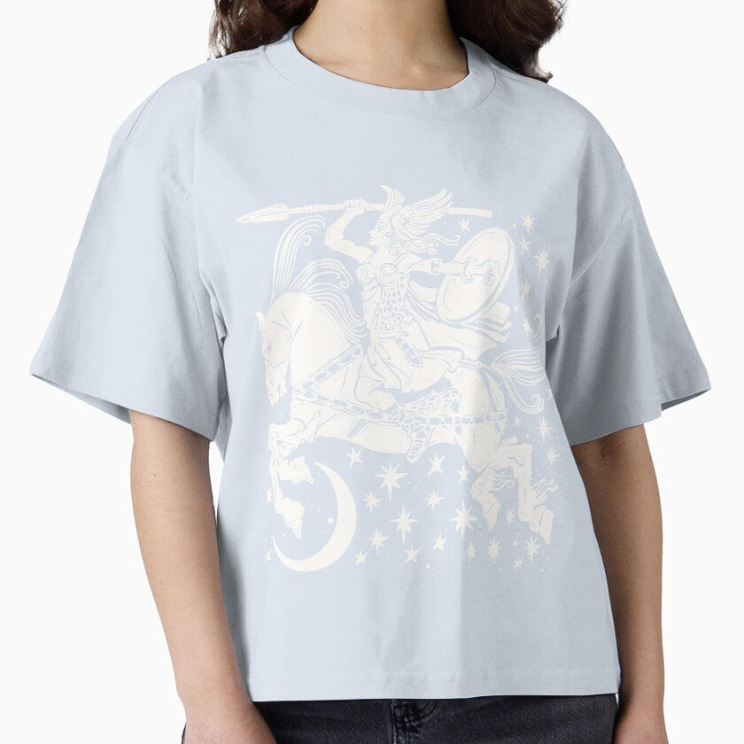 Warrior Goddess - Mythology Engraving by Arcane Orchid