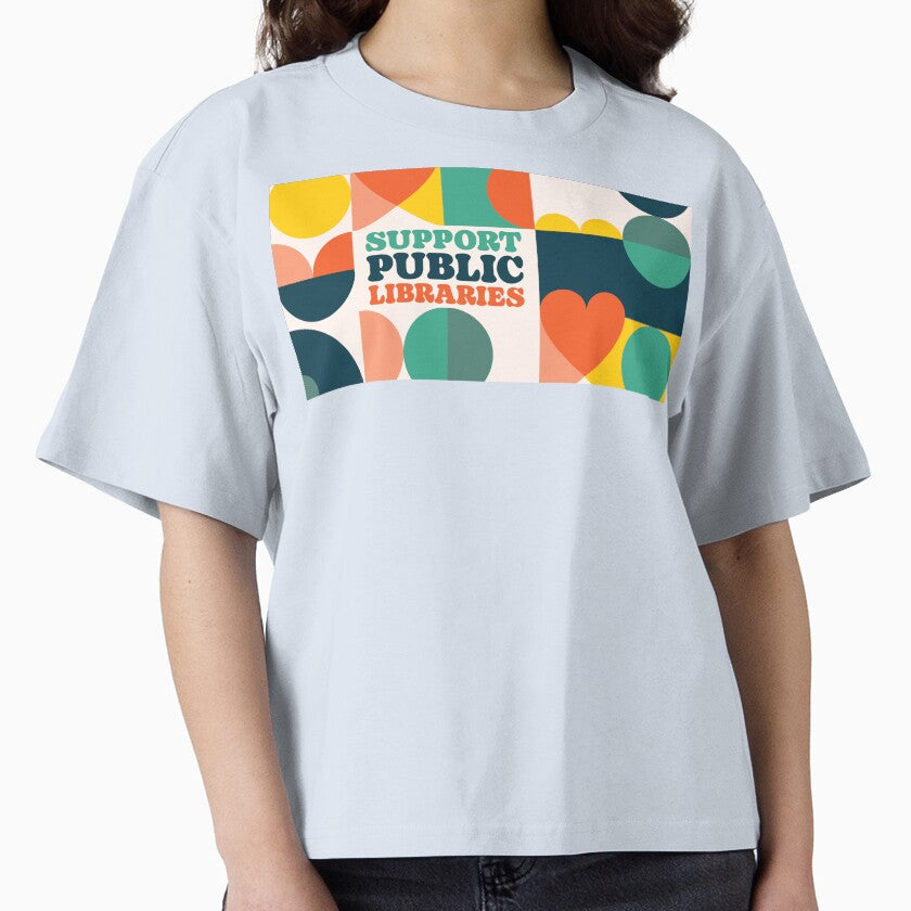 Support Public Libraries Library Lover Gift by Gems-Canvas
