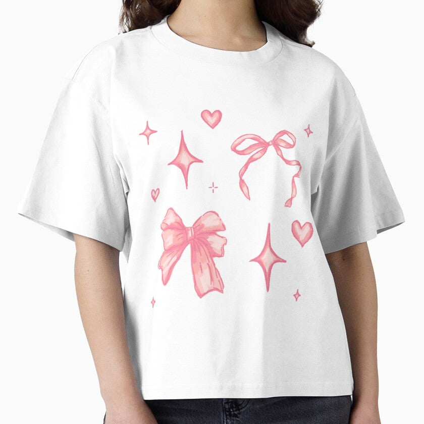 pink bows hearts stars by delicate-pov