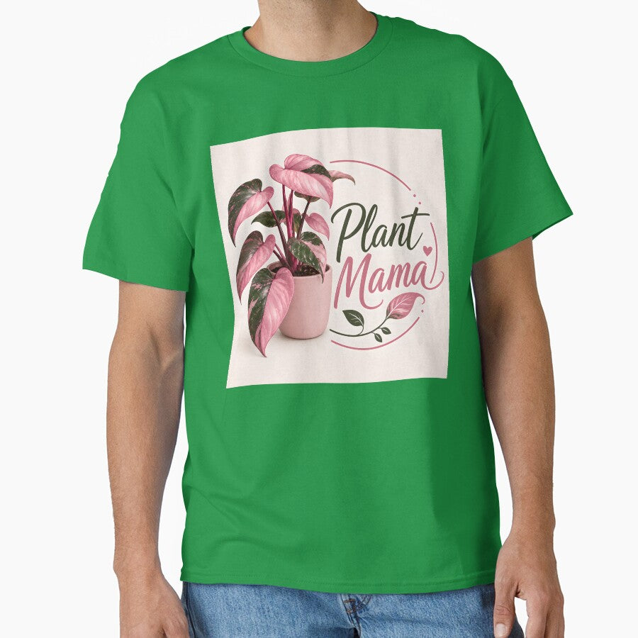 Plant Mama | Pink Princess Philodendron Lover Design by Stubblejumper Artworks