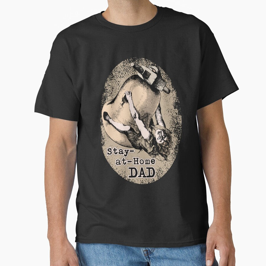 Stay-at-Home Dad, Quasimodo riding bell by Glenn Mueller