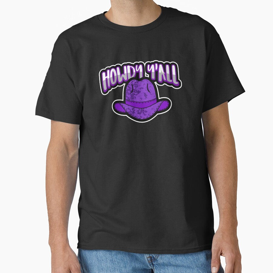 Howdy Yall Cowboy hat by Sartoris Art