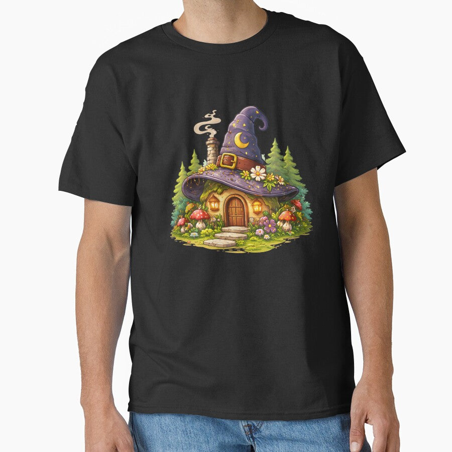 Wizard Hat Cottagecore Magic House. by Mr Lee