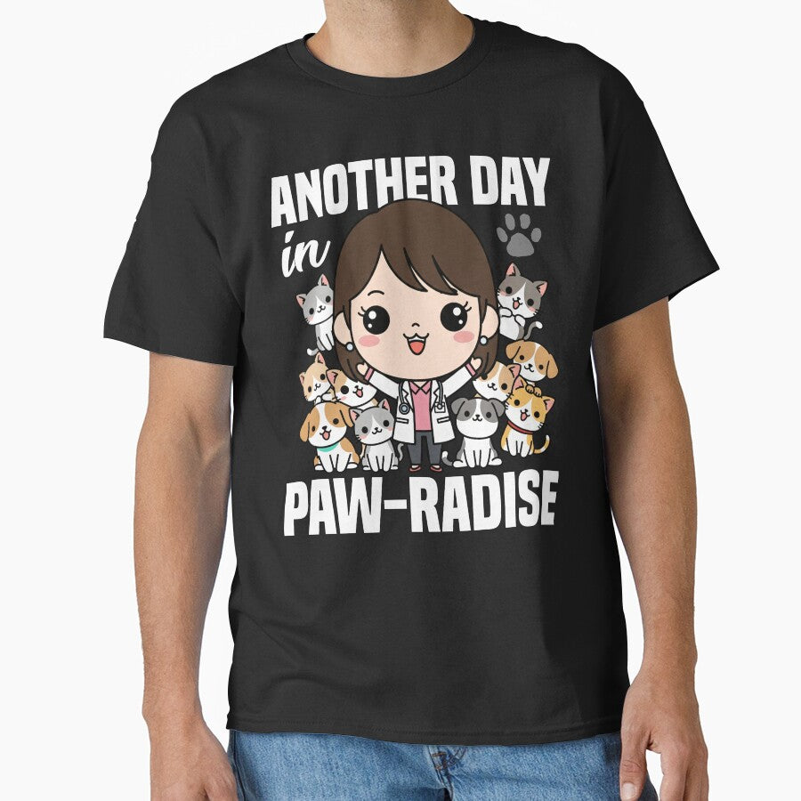 ANOTHER DAY IN PAW-RADISE - VET GIFT by KEF Custom