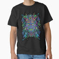 Neon Rave Tribal Mask Unisex Hoodies and Tees by NUCclothing