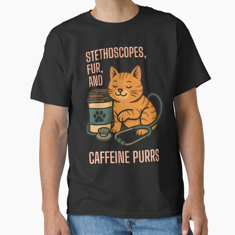 Vet life - stethoscope, fur and caffeine purrs by Bettybee00