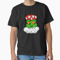 Cute Frog with Mushroom Hat Retro by RetroRlx