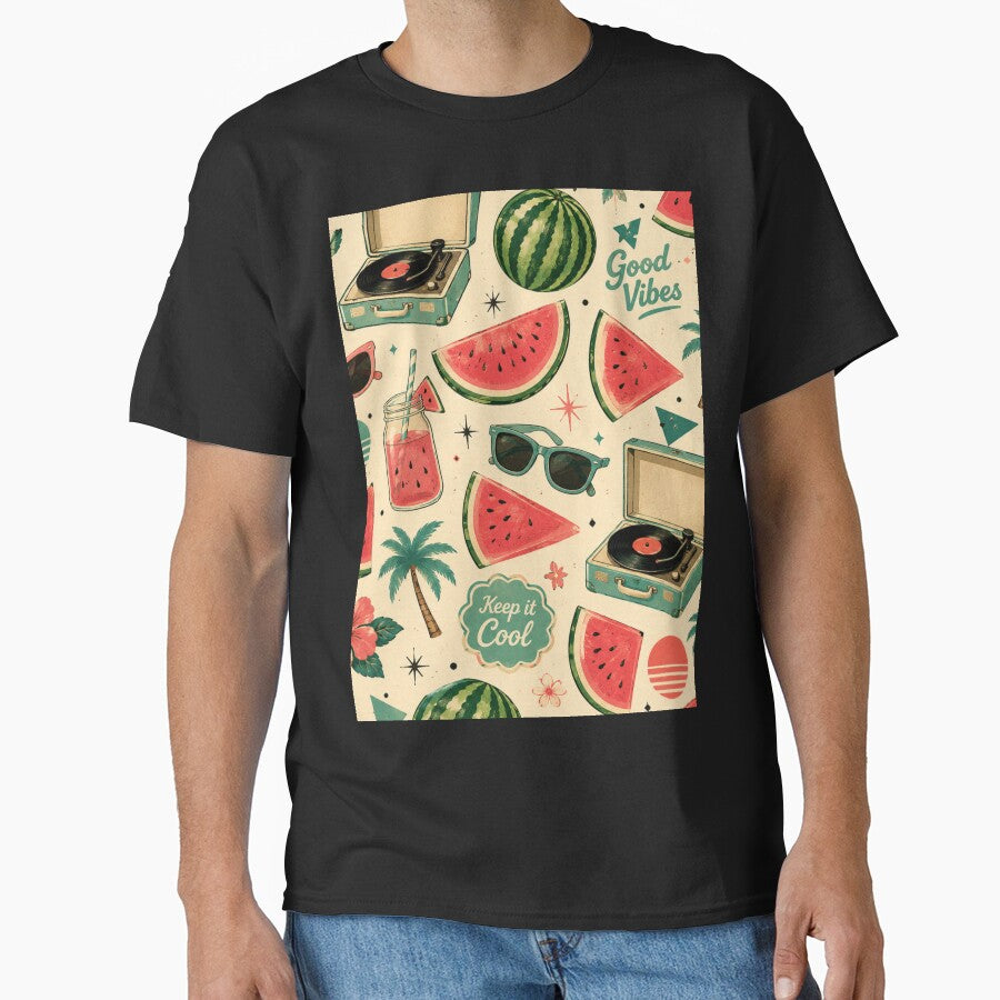 Retro Watermelon Summer Pattern by Aramdesing