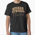 Nevada Cowgirl Shirt Western Rodeo Gift for Her or Country Girls, Retro Nevada Cowgirl Tote Bag for Road Trips & Ranch Life, Western Cowgirl Blanket Gift for Women, Nevada Cowgirl Sticker by Noe Mill
