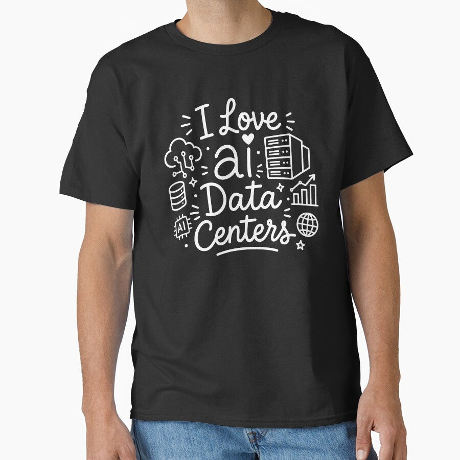 I Love ai Data Centers - Funny Data Engineer by gunaone-design