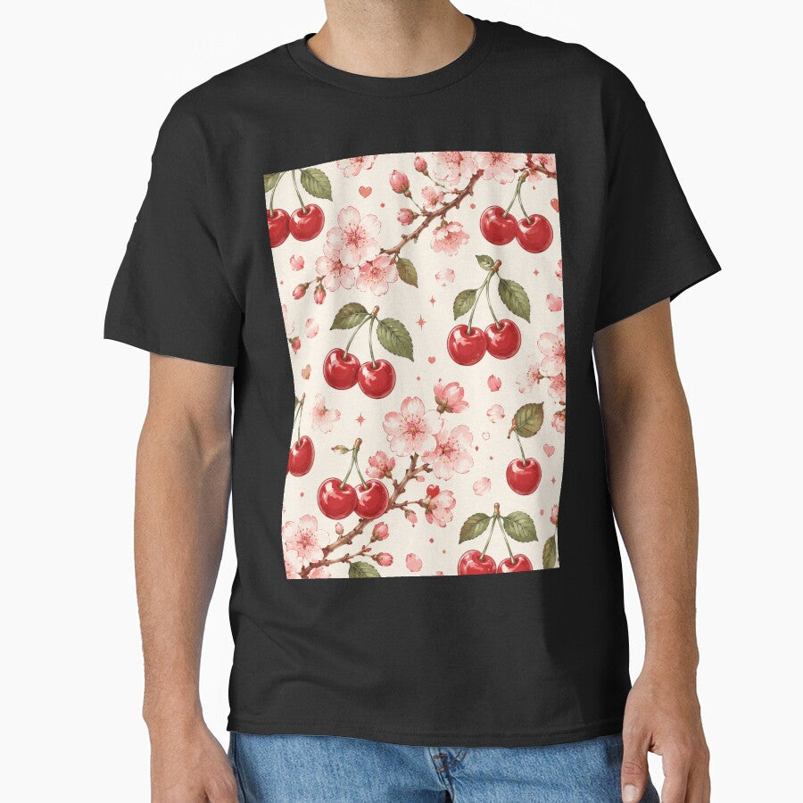 Cherry Blossom Fruit Pattern by Aramdesing