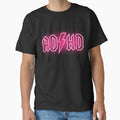 adhd pink neon neurodiverse attention deficit acdc by Alyn8