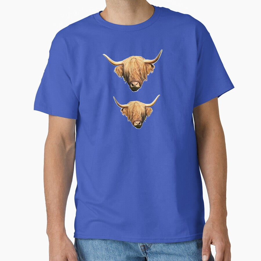 Highland cow set by suekieper