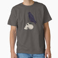Richard the Raven: British Folklore Guardian (Black Raven on Skull) by Englandbear