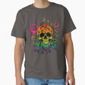 Psychedelic Vine Skull by Rothnaric